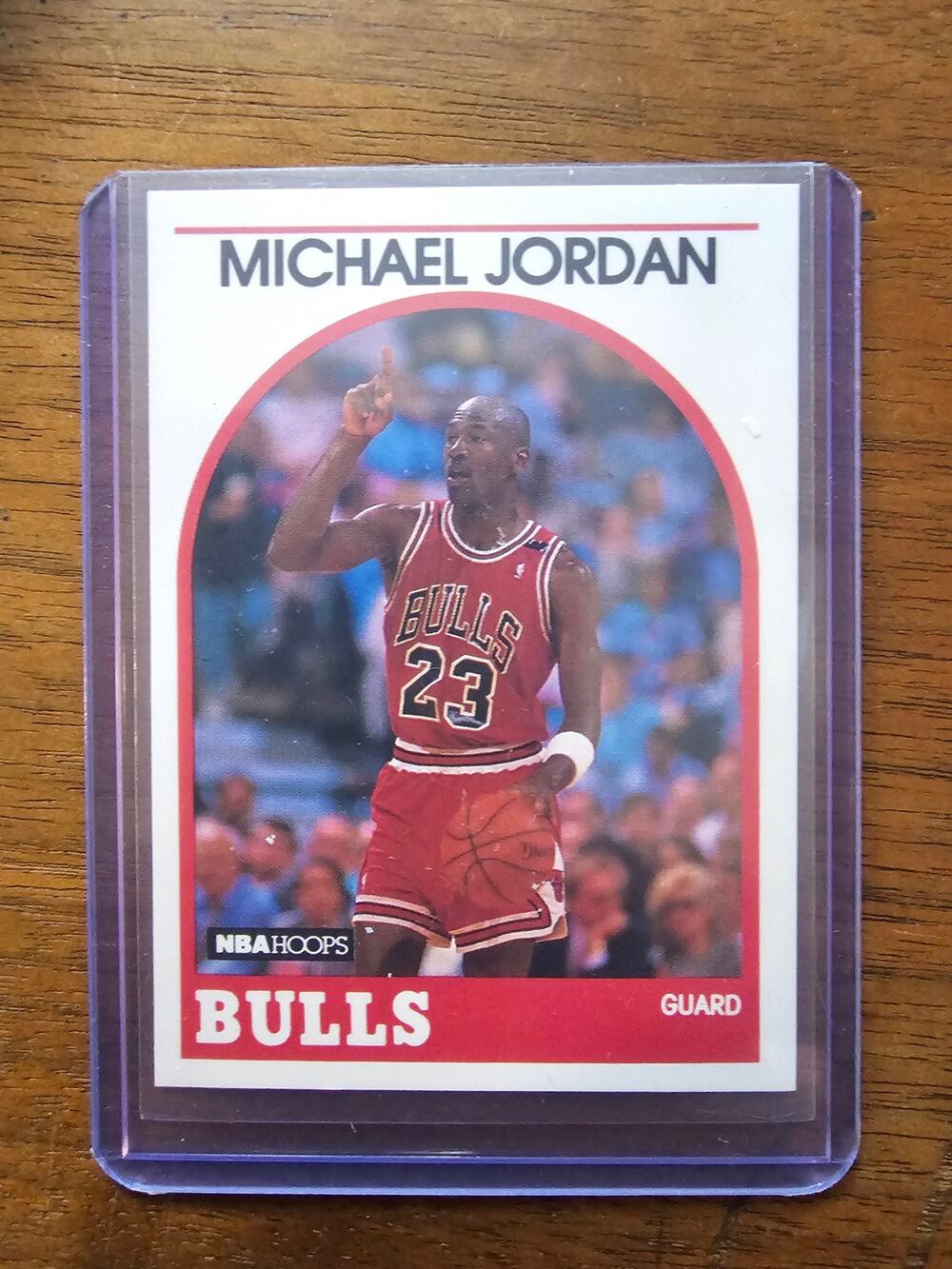 Michael Jordan 1989-1990 NBA Hoops #200 - Chicago Bulls - NBA